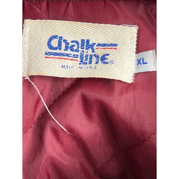 COPY - NFL Washington Redskins Chalk Line Satin Bomber Jacket Size Extra Large … - Picture 5 of 7